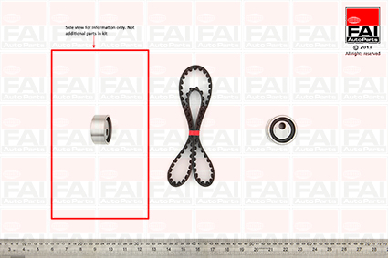 FAI AutoParts TBK88 Timing Belt Kit for NISSAN RENAULT