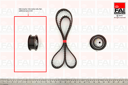 FAI AutoParts TBK96 Timing Belt Kit for AUDI SEAT VW