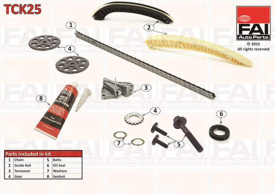 FAI AutoParts TCK25 Timing...