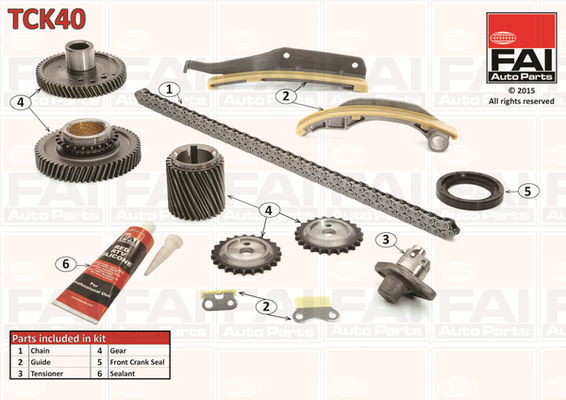 FAI AutoParts TCK40 Timing...