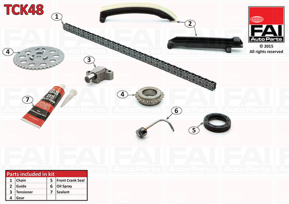 FAI AutoParts TCK48 Timing...