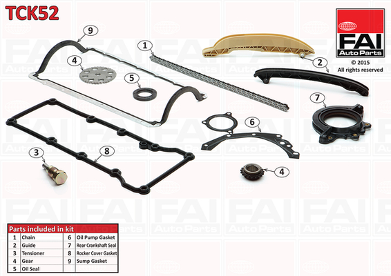 FAI AutoParts TCK52 Timing...