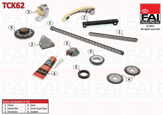 FAI AutoParts TCK62 Timing...