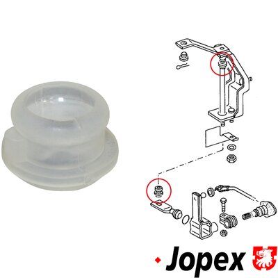JP GROUP 1133001100 JOPEX Bushing, selector/shift rod
