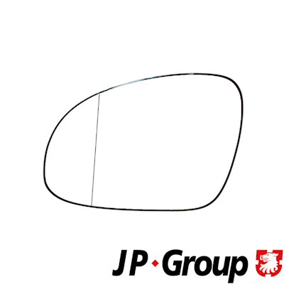 JP GROUP 1189304570 Spegelglas, yttre spegel