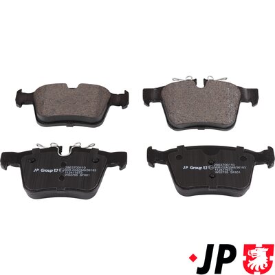 JP GROUP 2863700110 JP Sada brzdových platničiek kotúčovej brzdy
