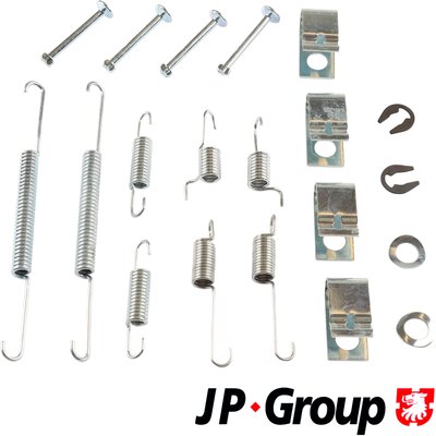 Tillbehörssats bromsbackar