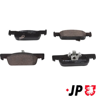 JP GROUP 6163600510 JP Sada brzdových platničiek kotúčovej brzdy