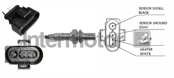 INTERMOTOR 64116 Oxygen Sensor for VW