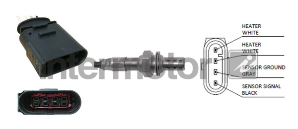 INTERMOTOR 64495 Oxygen Sensor for VW