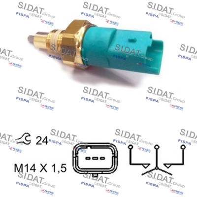 SIDAT 3.234200A2 Switch, reverse light for DACIA NISSAN OPEL RENAULT VAUXHALL