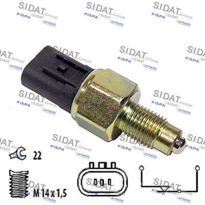 SIDAT 3.234205 Διακόπτης,...
