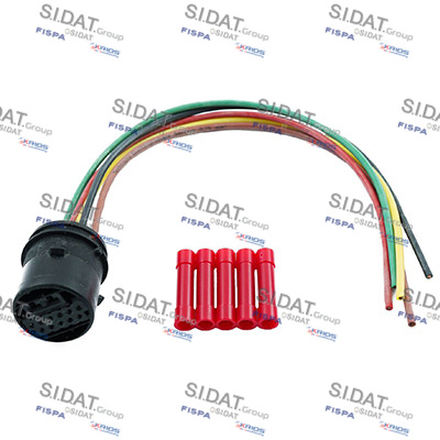 SIDAT 405371 Repair Kit, cable set Left Rear Right Rear Vehicle Door for OPEL