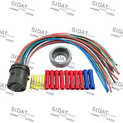 SIDAT 405381 Repair Kit, cable set Left Rear Right Rear Vehicle Door for OPEL