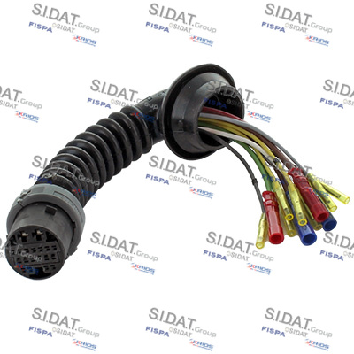 SIDAT 405393 Repair Kit, cable set Left Rear Right Rear Vehicle Door for OPEL