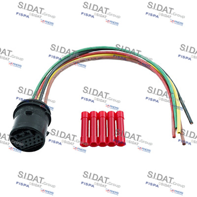 SIDAT 405415 Repair Kit, cable set Left Rear Right Rear Vehicle Door for OPEL