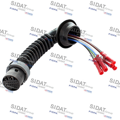 SIDAT 405416 Repair Kit, cable set Left Rear Right Rear Vehicle Door for OPEL