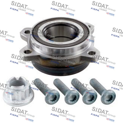 SIDAT 460184 Σετ ρουλεμάν τροχών 1. Πίσω άξονας for PORSCHE VW