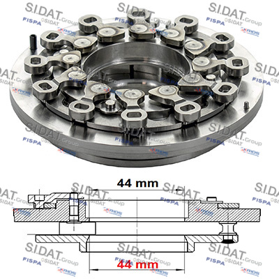 SIDAT 47.612 Set de reparatie, turbo