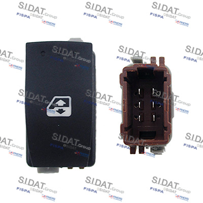 SIDAT 5.145110A2 Switch, window regulator Right Front for RENAULT
