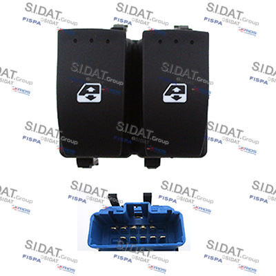 SIDAT 5.145461A2 Switch, window regulator Left Front for OPEL RENAULT
