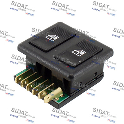 SIDAT 5.145545 Switch, window regulator Left Front for FIAT LANCIA