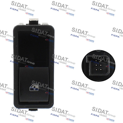 SIDAT 5.145837A2 Switch, window regulator Left Rear Right Rear for OPEL