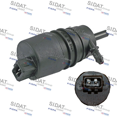 SIDAT 5.5181 Washer Fluid Pump, window cleaning Front and Rear for OPEL SEAT VAUXHALL VW
