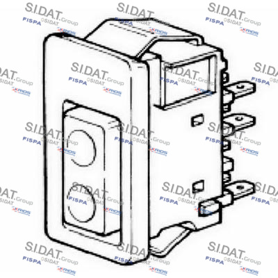 SIDAT 5.856000 Switch, window regulator Centre Console