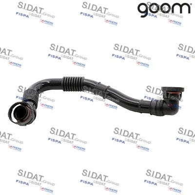 SIDAT 501393 Hose, crankcase ventilation Cylinder Head Cover lateral installation for VW