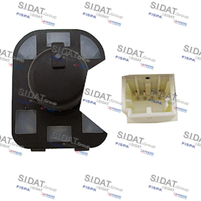 SIDAT 640010A2 Switch, exterior rearview mirror adjustment Centre for AUDI SEAT