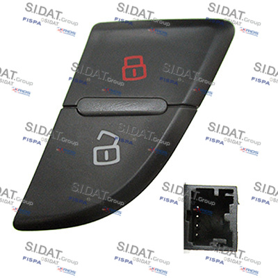 SIDAT 640210A2 Switch, door lock system Left Front for AUDI