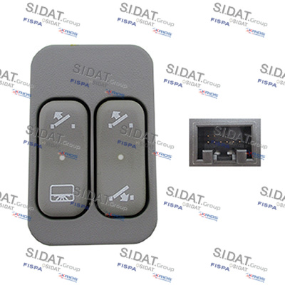 SIDAT 640950 Выключатель, сдвигаемая панель