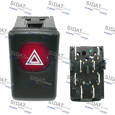 SIDAT 660236A2 Διακόπτης φώτων έκτακτης ανάγκης for VW