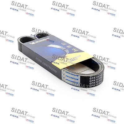 SIDAT 6PK1030E Ιμάντας poly-V for FORD