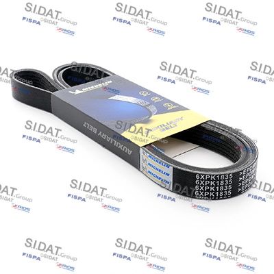 SIDAT 6XPK1835 Ιμάντας poly-V for CHEVROLET DACIA LANCIA