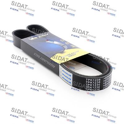 SIDAT 7PK1236 Ιμάντας poly-V for FIAT KIA
