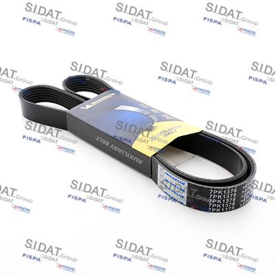 SIDAT 7PK1378 Ιμάντας poly-V for RENAULT SMART