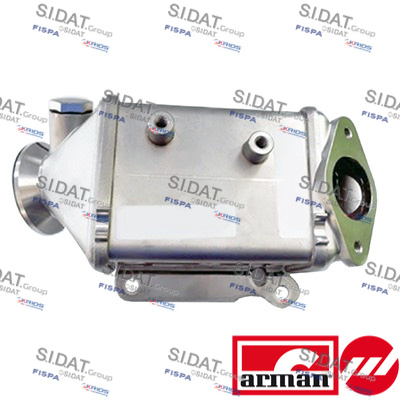 SIDAT 83.1219AS ARMAN Cooler, exhaust gas recirculation for FIAT PEUGEOT
