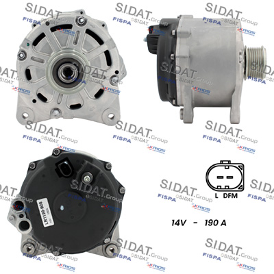 SIDAT A12HT1258 Генератор
