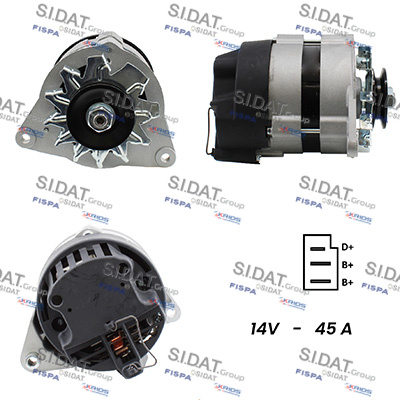 SIDAT A12LU0058A2 Alternatore