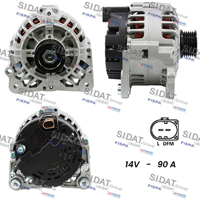 SIDAT A12VA0131A2 Alternatore