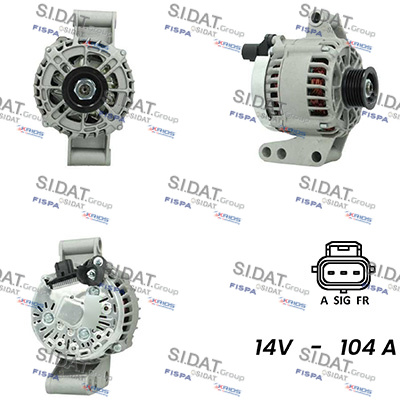 SIDAT A12VS0060A2 Alternatore