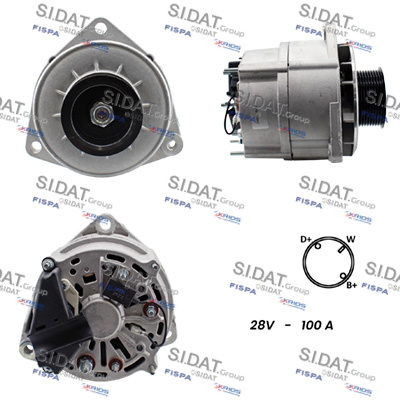 SIDAT A24BH0036A2 Alternatore