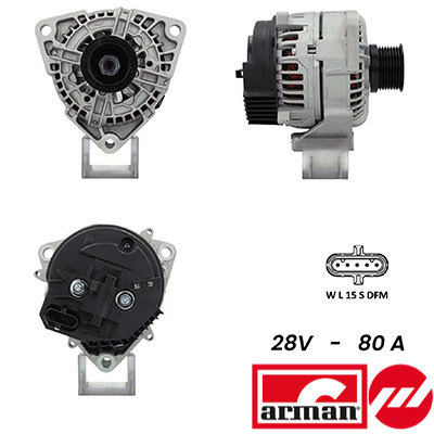 SIDAT A24BH0051AS ARMAN Γεννήτρια for MERCEDES-BENZ