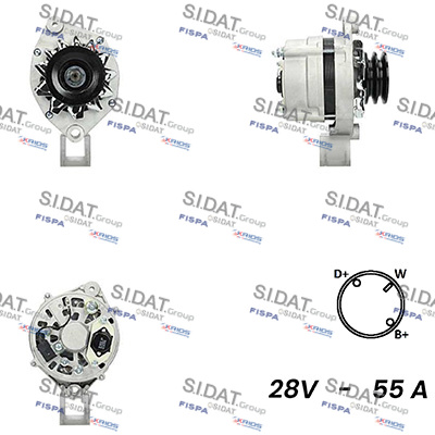 SIDAT A24BH0076A2 Γεννήτρια for VOLVO