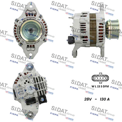 SIDAT A24MH0066 Γεννήτρια for RENAULT TRUCKS