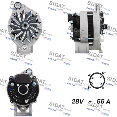 SIDAT A24VA0079A2 Γεννήτρια for VOLVO