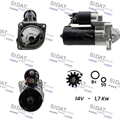 SIDAT S12BH0030A2 Motorino...