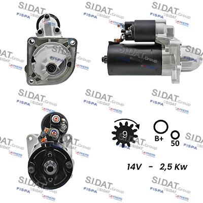 SIDAT S12BH0047A2 Motorino...
